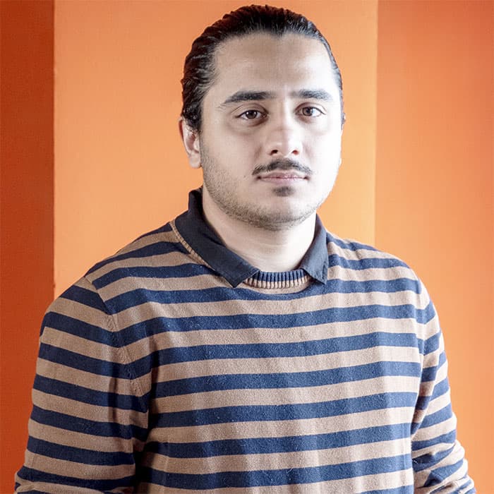 Ali Houshangi portfolio Next.js Tailwind