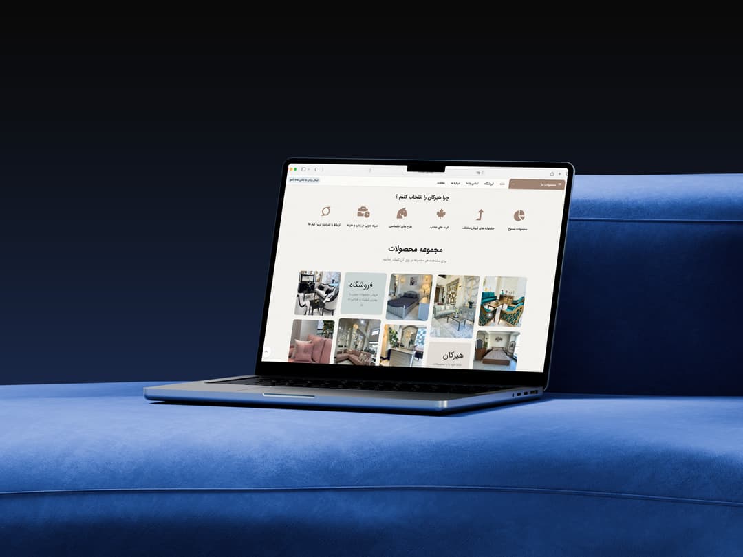 An online store for beds, sofas, and wooden furniture with a user-friendly design.