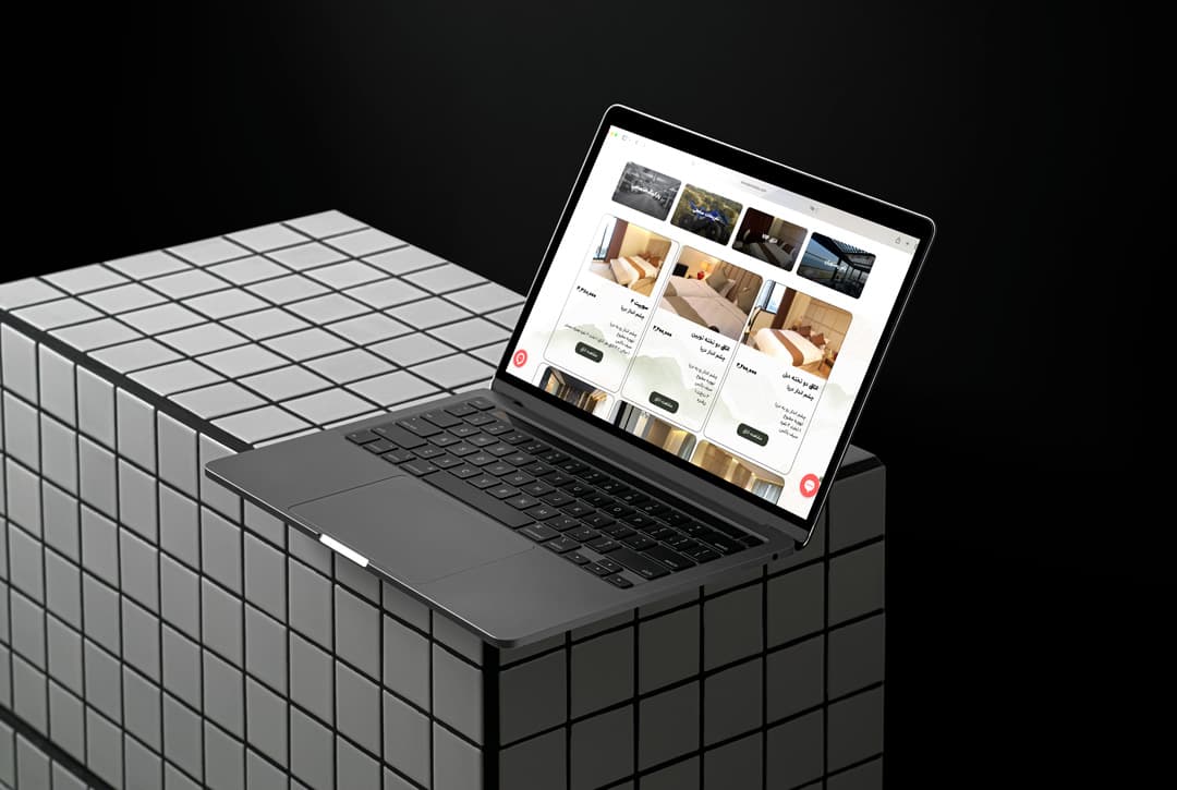 A hotel website in Astara with online room booking functionality.